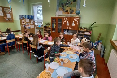 Andrzejkowe spotkanie w klasie 3c