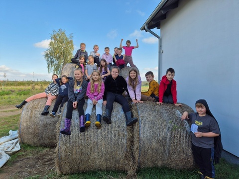 Wyjazd klasy 3c do gospodarstwa agroturystycznego