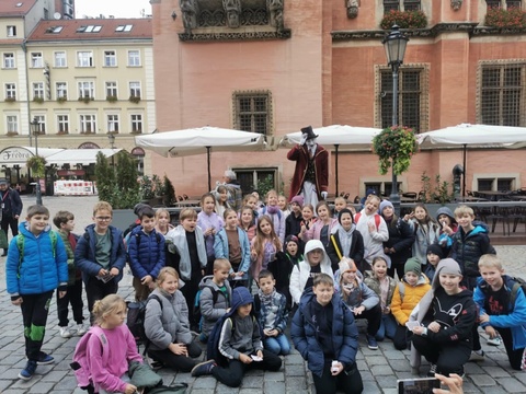 Wycieczka klas trzecich do Wrocławia