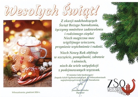 Życzenia bożonarodzeniowe