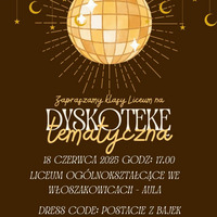 Zapraszamy na dyskotekę