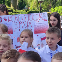 Obchody 3 maja w naszej szkole.