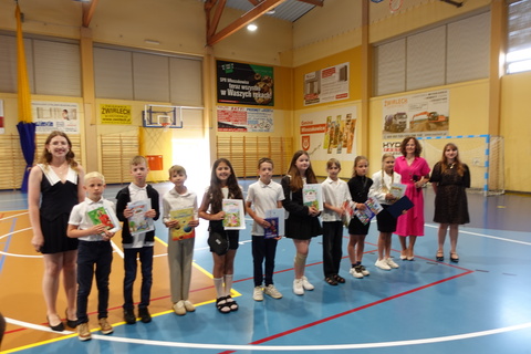 zakończenie roku szkolnego w klasach 4 - 6