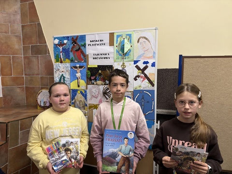 Konkurs plastyczny „Tajemnica Różańca Świętego”.