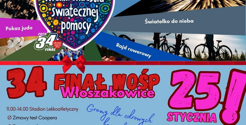 34 finał WoŚP - zaproszenie.