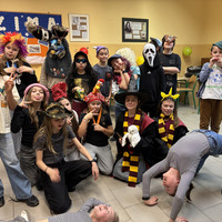 Dyskoteka karnawałowa w 4a.