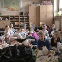  Wieczór filmowy w klasach 1a i 1c 