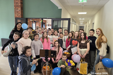 Wizyta klasy 4a w Domu Seniora